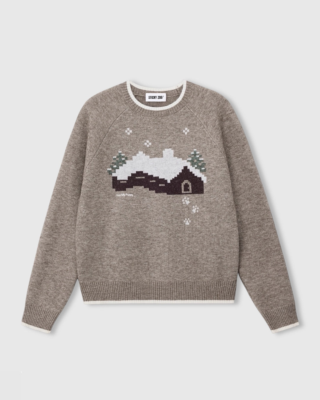 HOLIDAY PUPPY HOME SWEATER