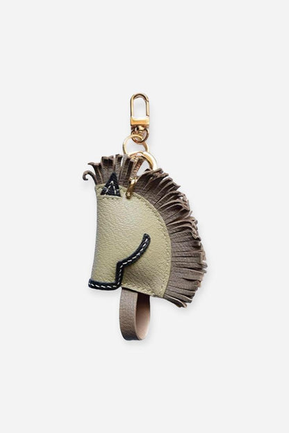 HORSE BAG CHARM | GRAY