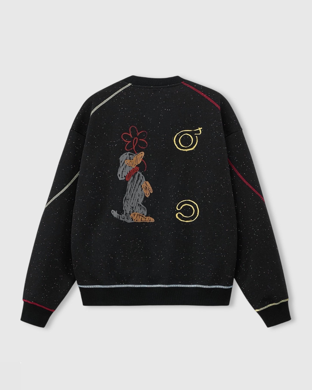 DACHSHUND BLOOM RINGER SWEATSHIRT