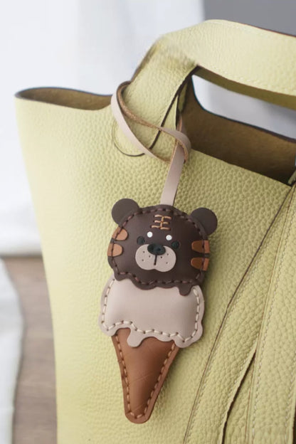 TIGER ICE CREAM BAG CHARM