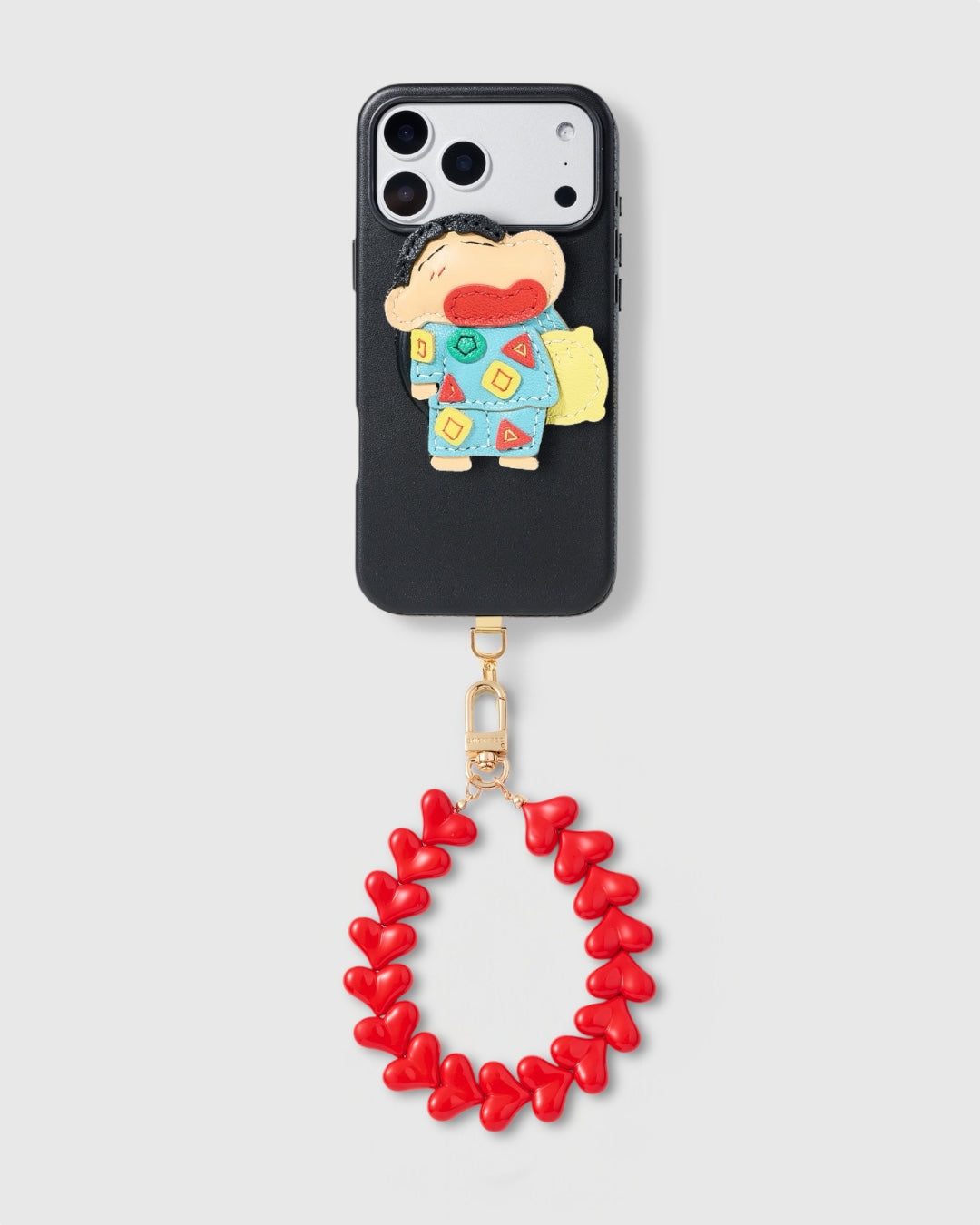 CRAYON SHINCHAN CHARM CASE SET
