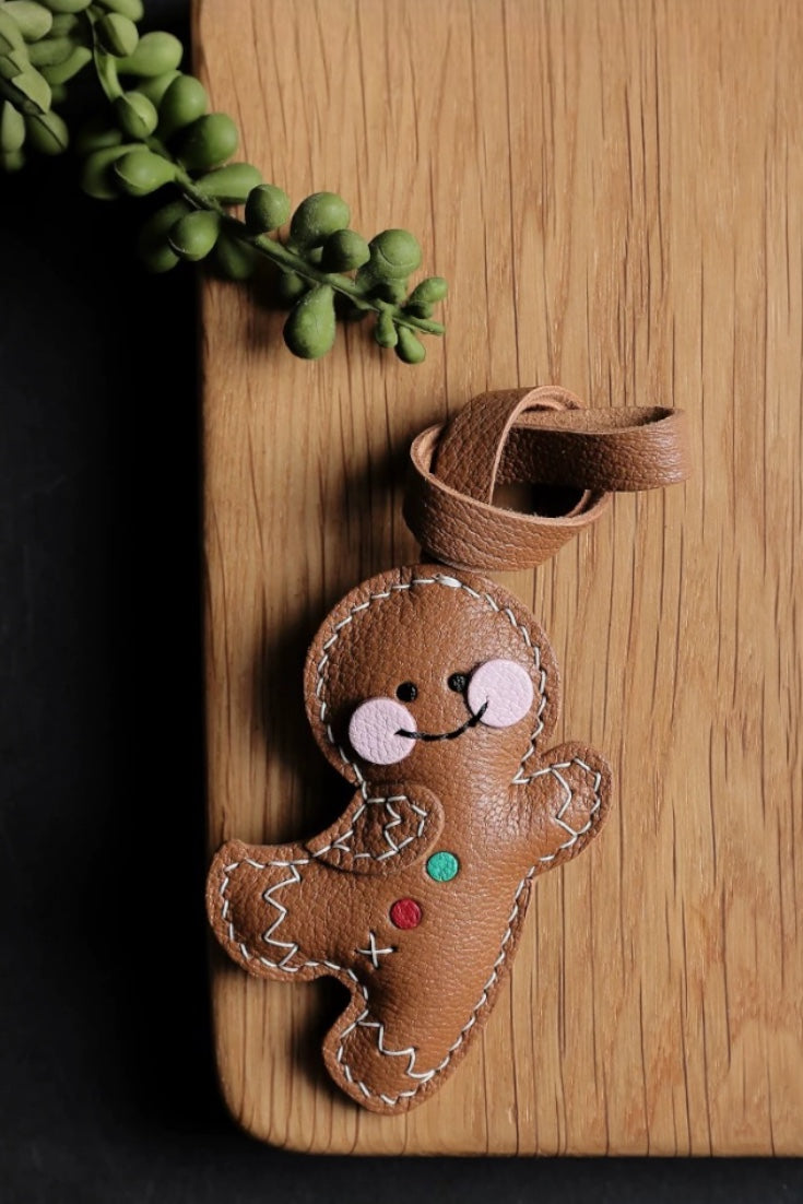 GINGERBREAD POPPETJE BAG CHARM