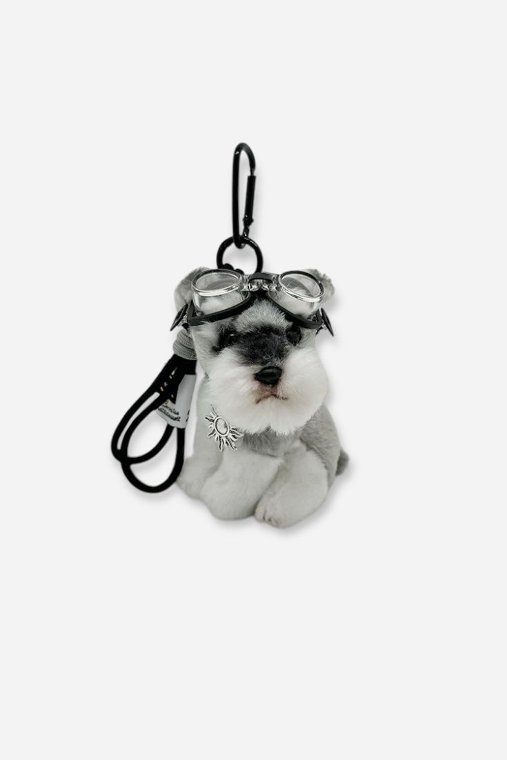 SCHNAUZER AVIATOR CHARM