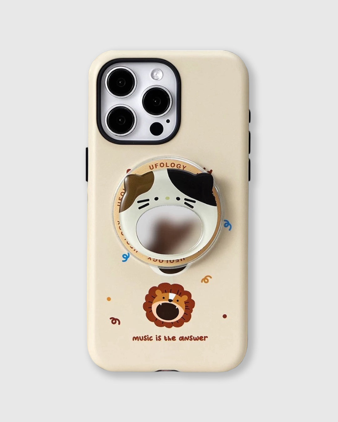 TELEFOONHOESJE MET DIERENBANDJE