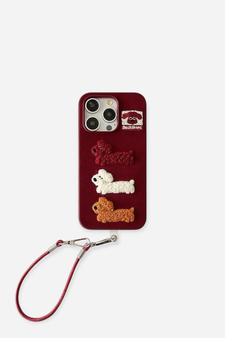PUPPY PARADE PHONE CASE