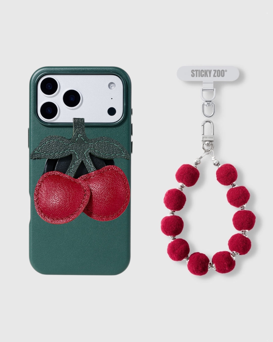 CHERRY POP CHARM CASE SET