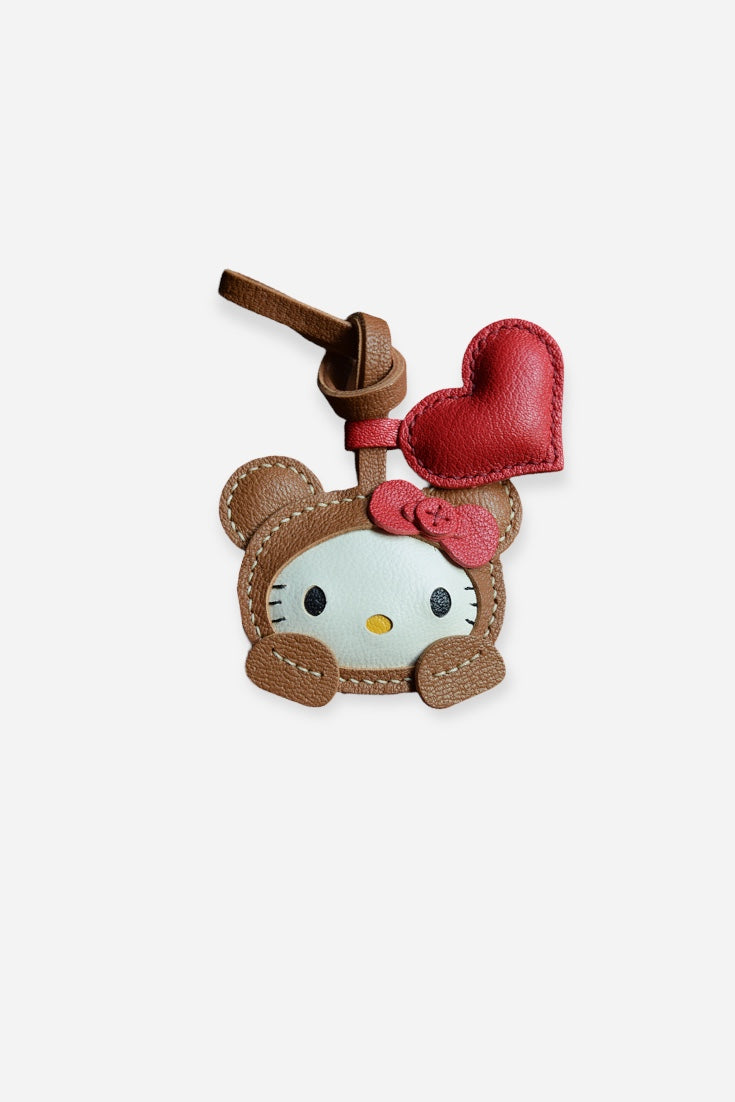 HELLO KITTY HEART BAG CHARM