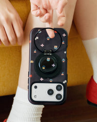 ÉTUI DE TÉLÉPHONE JARDIN HISTOIRE DE MINUIT