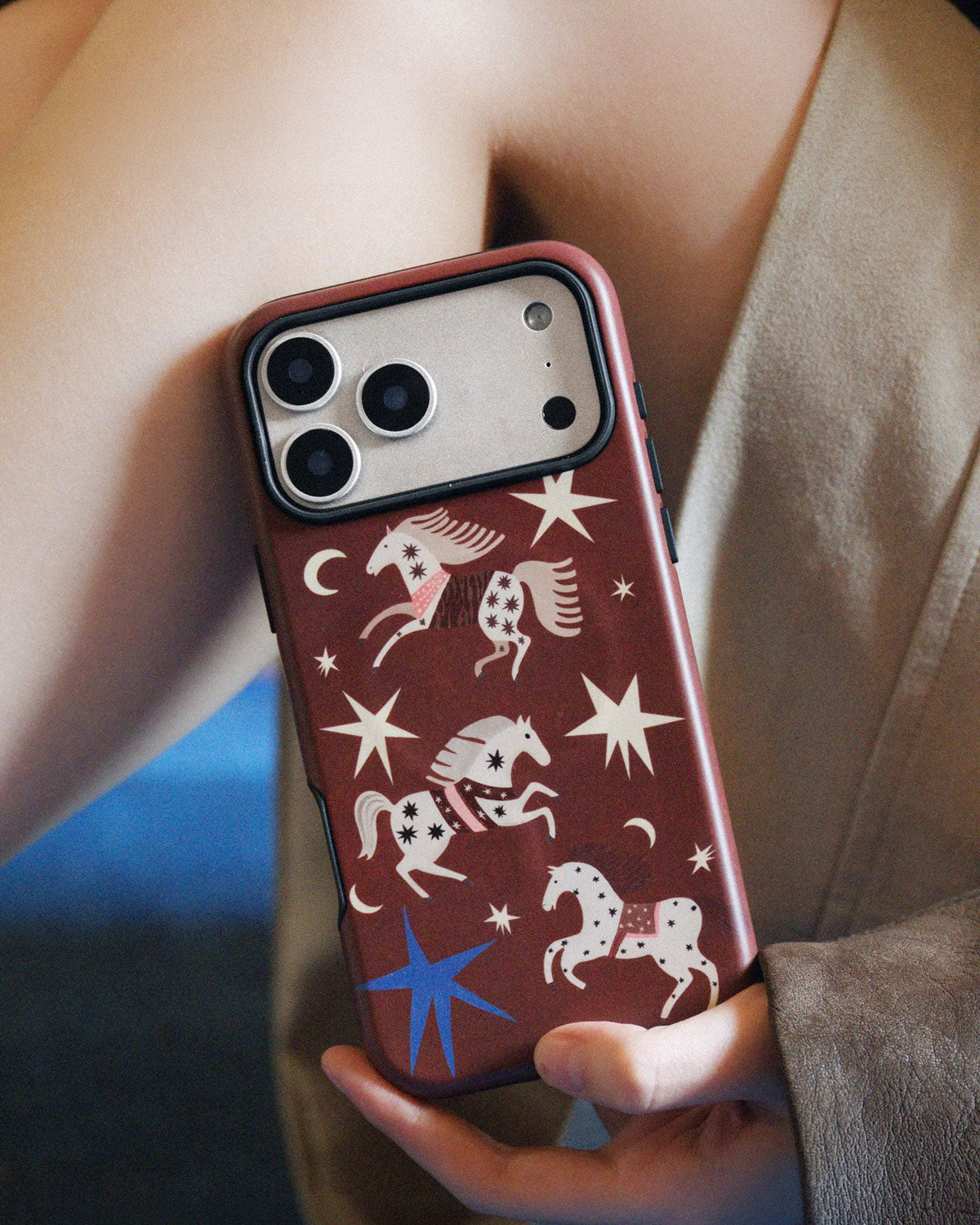 CELESTIAL HORSE HEART PHONE CASE