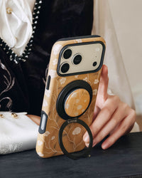CUSTODIA PER TELEFONO RAMO IN FIORE D'AUTUNNO