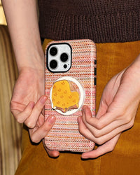 SARUNG TELEFON KERUSI KUNING TWEED