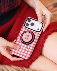 SAMPUL TELEFON BUSUR BERWARNA MERAH