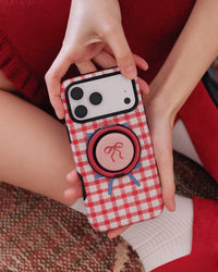 SAMPUL TELEFON BUSUR BERWARNA MERAH