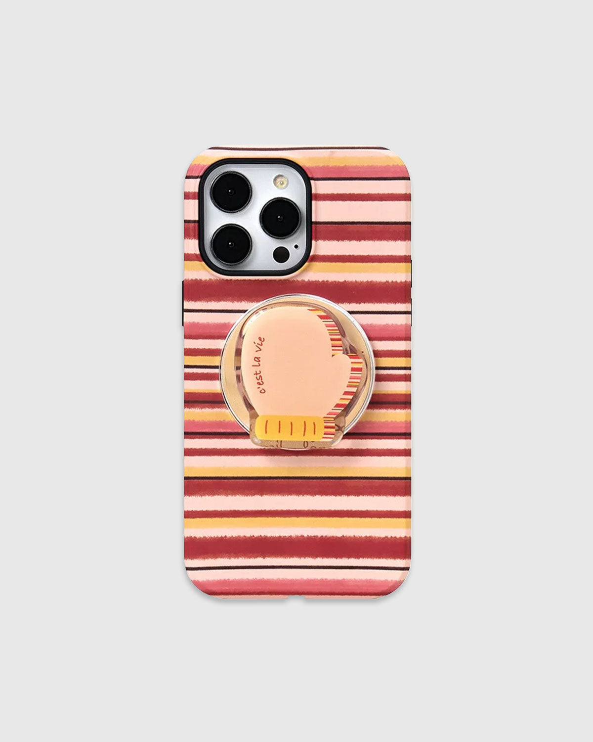 Warm Stripe Oven Glove Phone Case