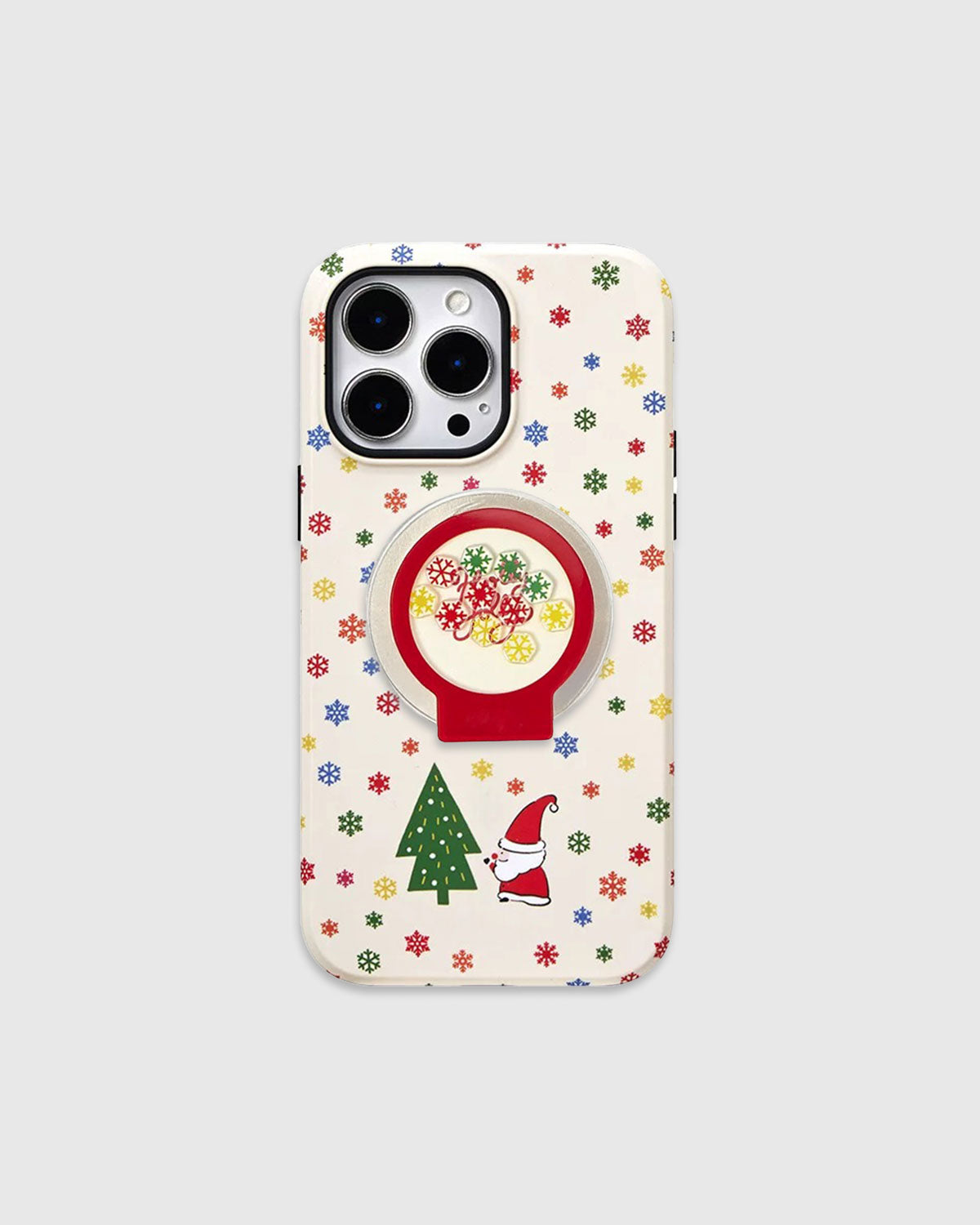 Holly Jolly Snowflake Phone Case