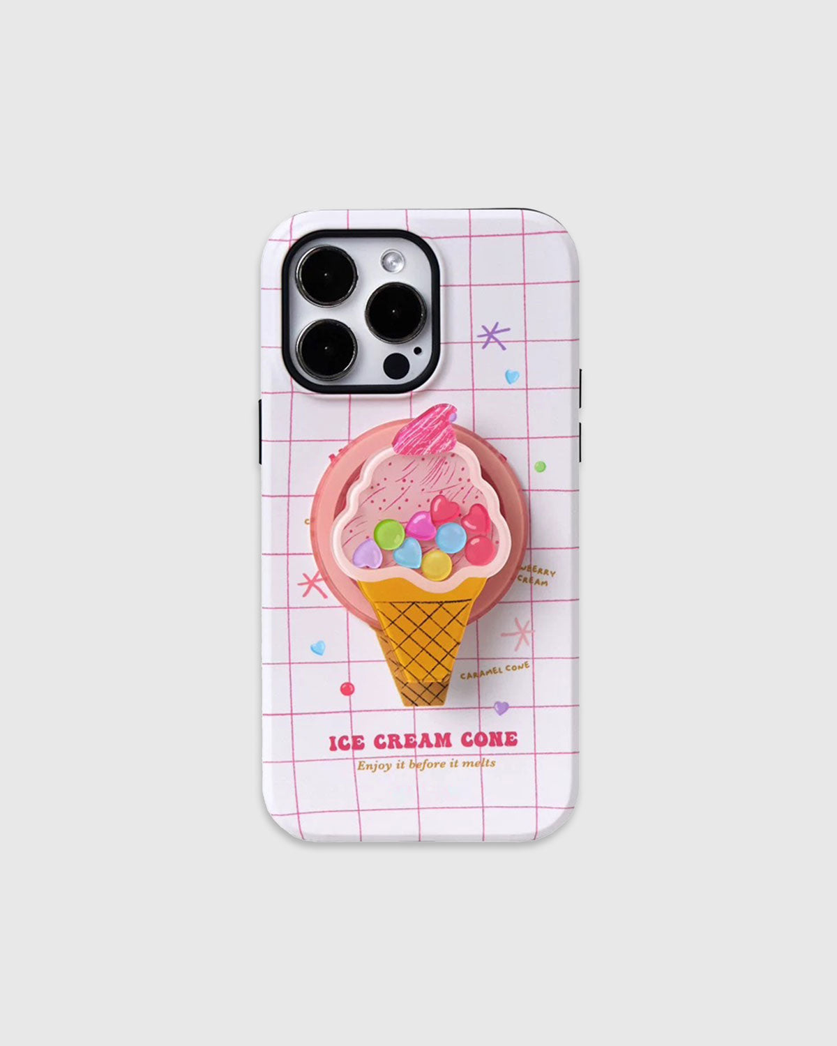 ICE CREAM CONE PHONE CASE