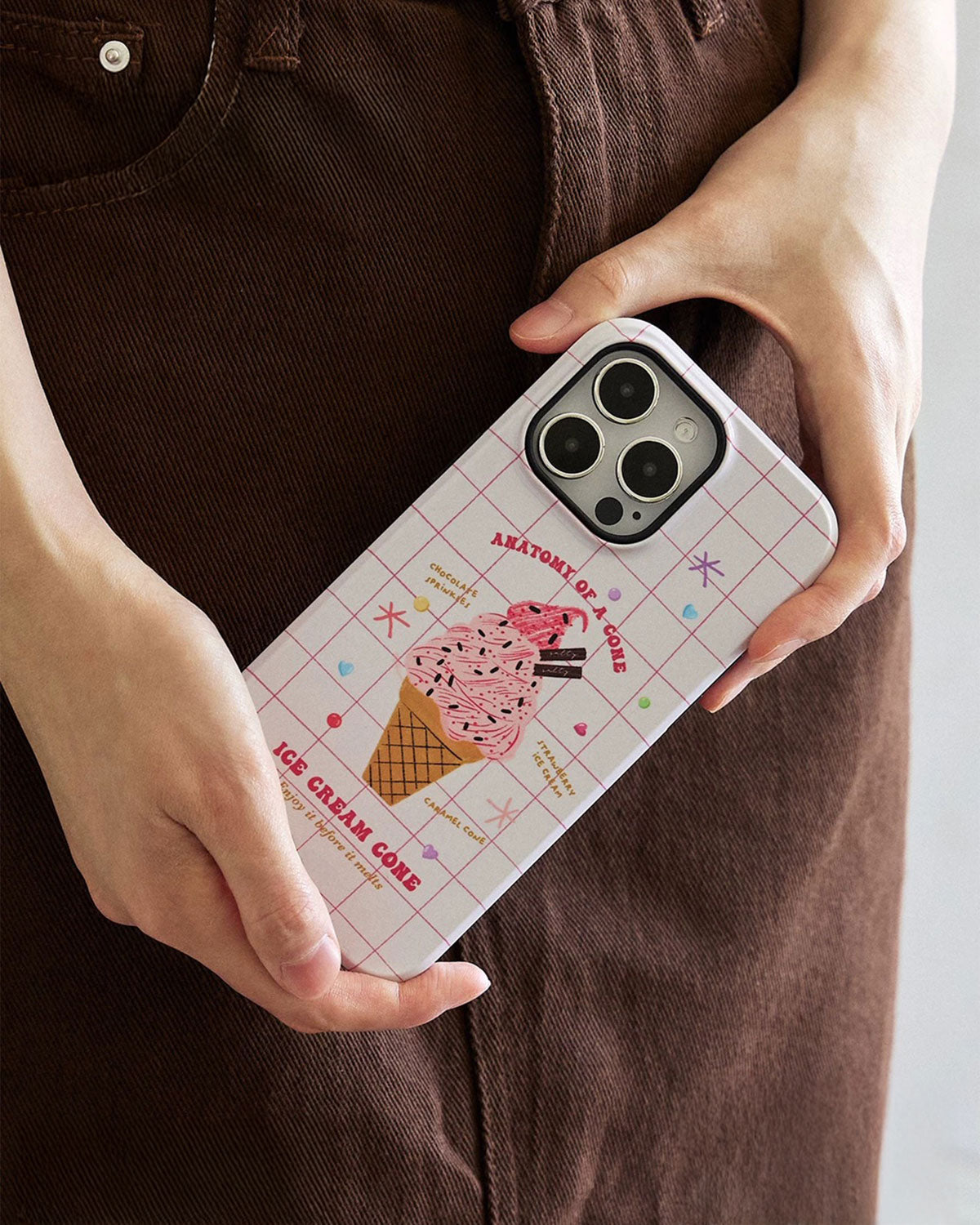 ICE CREAM CONE PHONE CASE