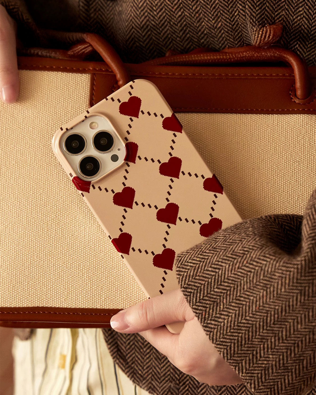 Heart Pattern Phone Case