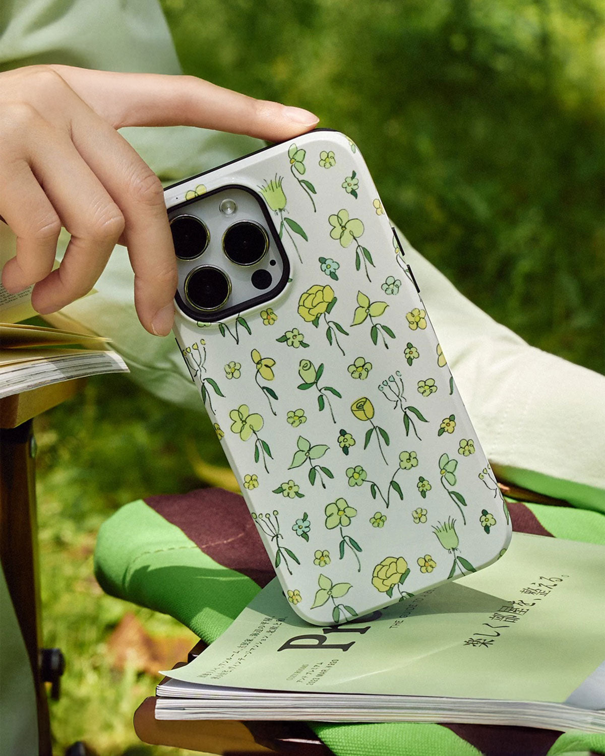 Butterfly Meadow Phone Case
