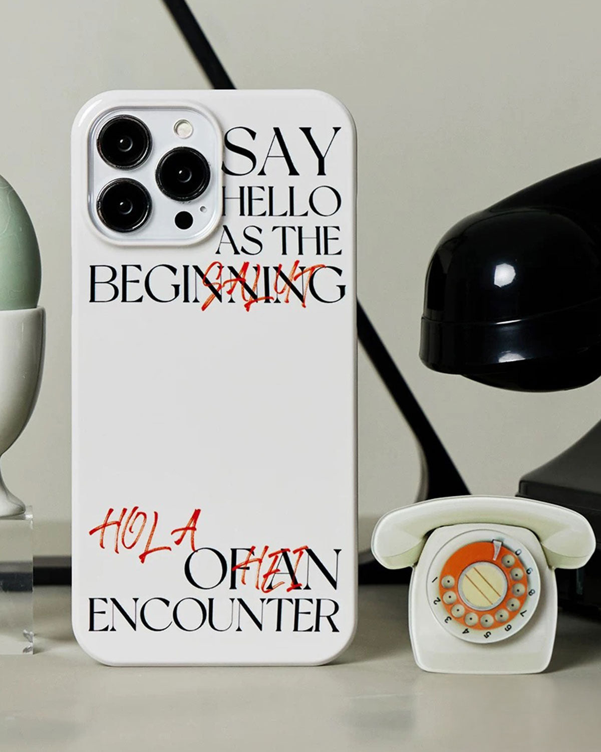 Say Hello Phone Case