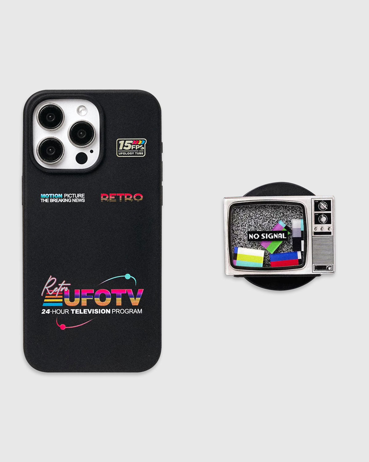 Retro UFO TV Phone Case