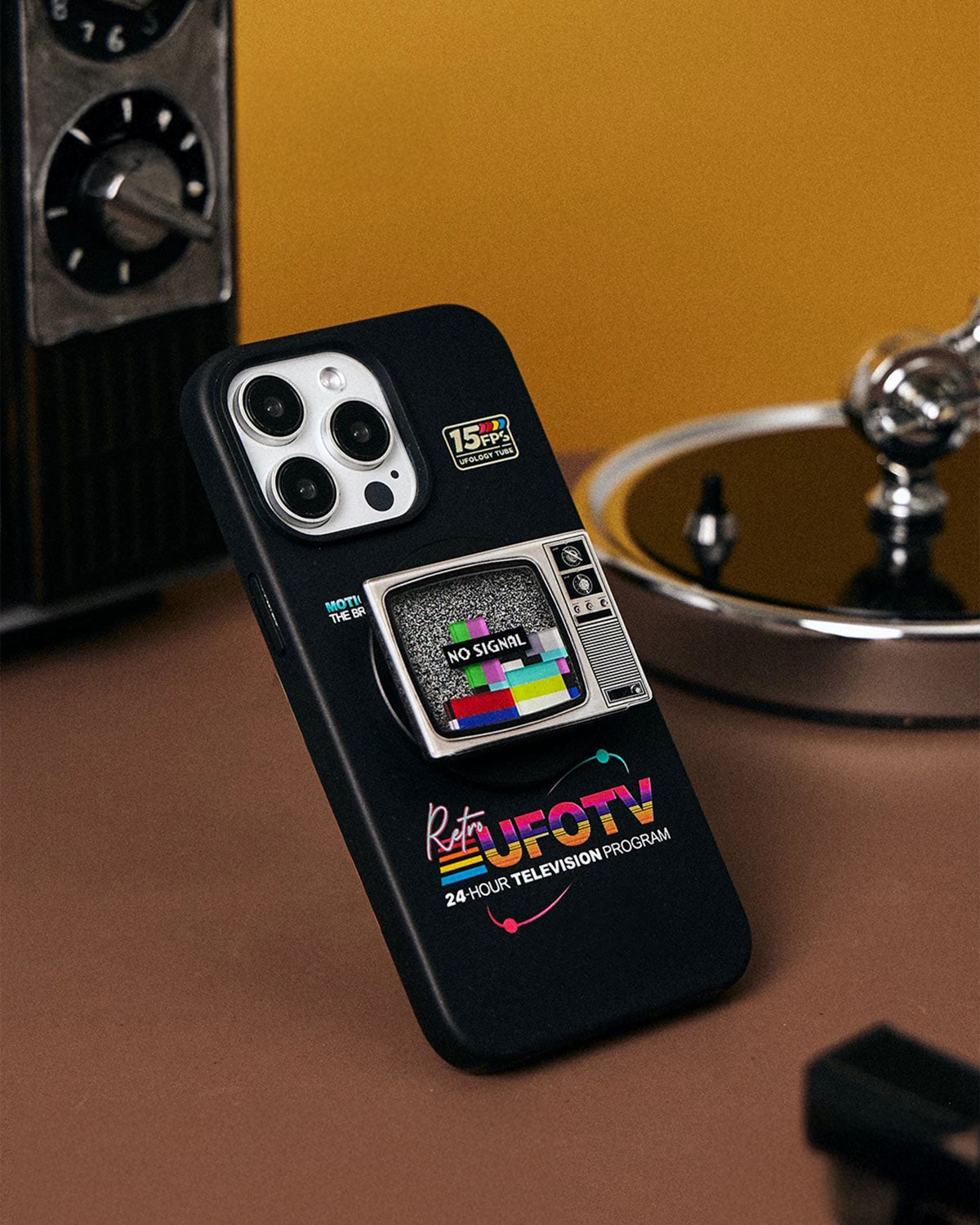 Retro UFO TV Phone Case