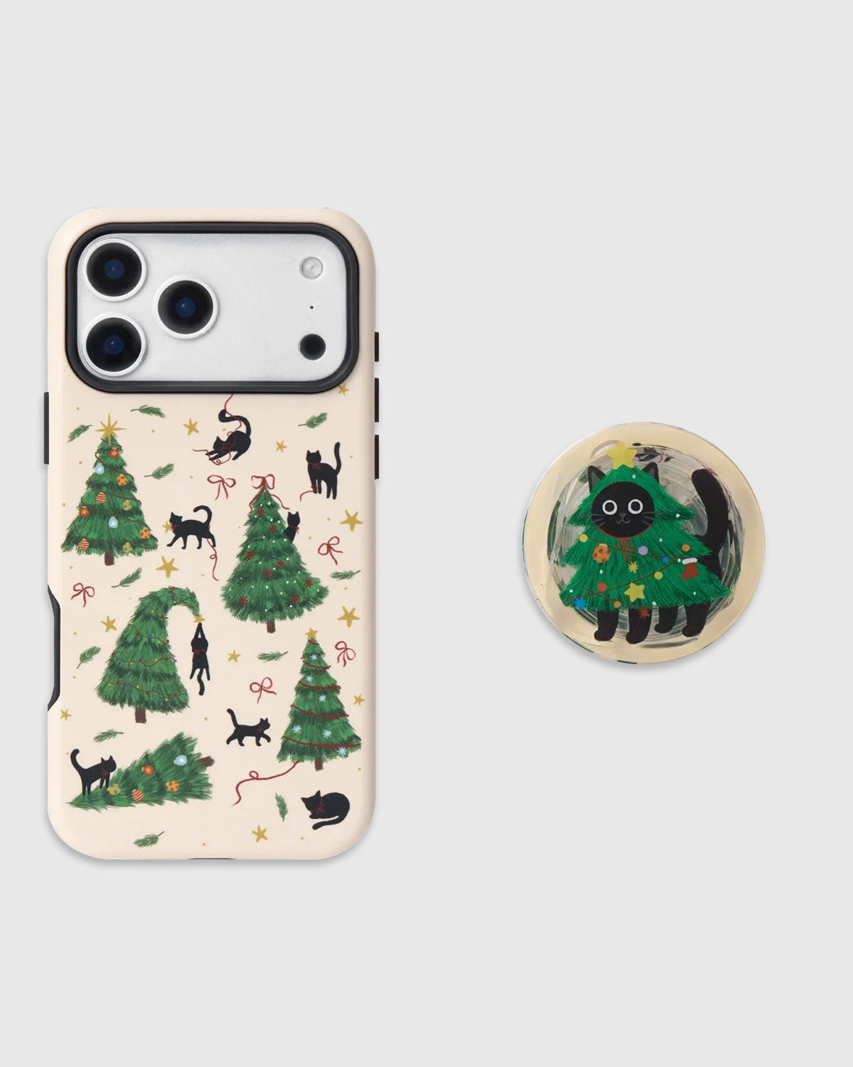 Holiday Cat Tree Phone Case