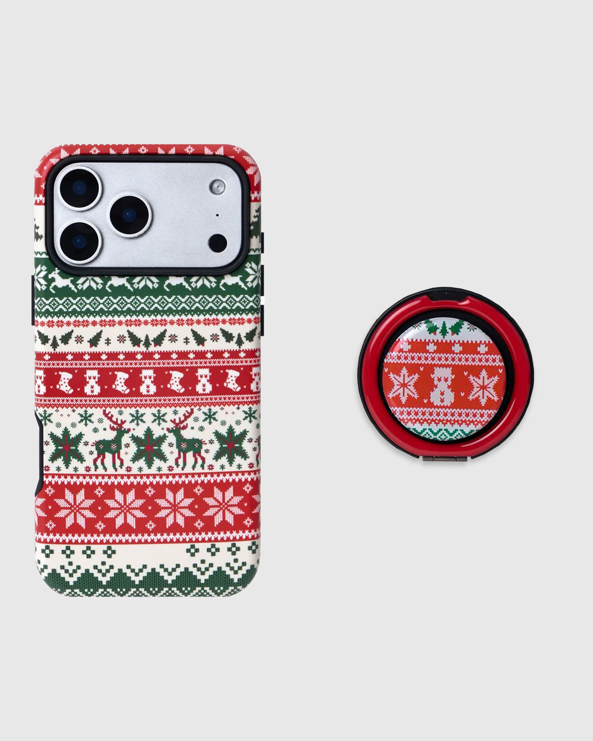 Holiday Knit Pattern Phone Case