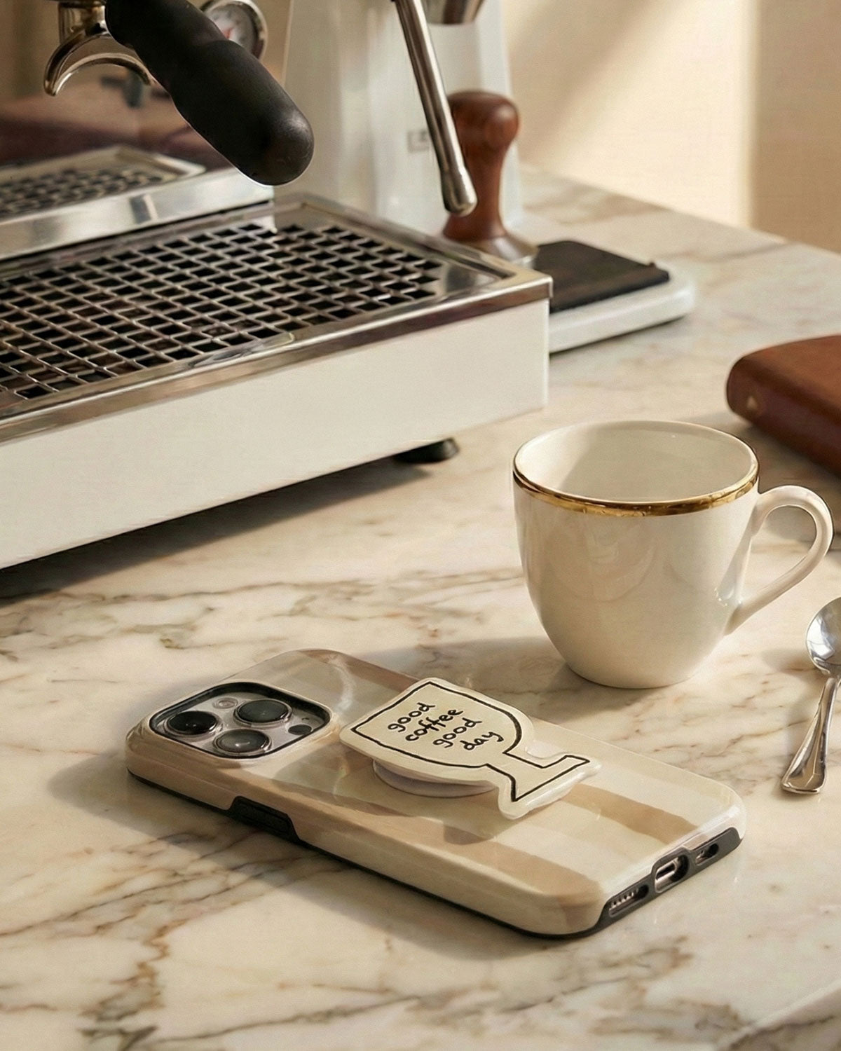 Good Coffee Good Day Phone Case