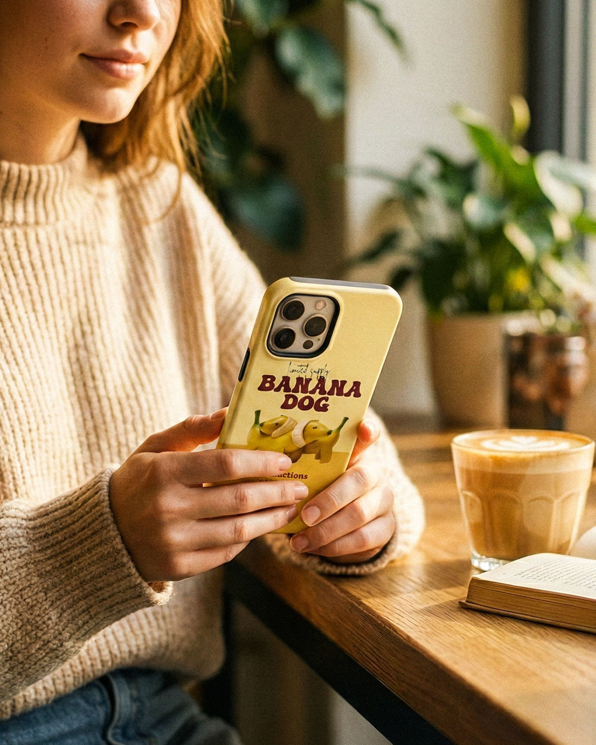 Banana Dog Phone Case