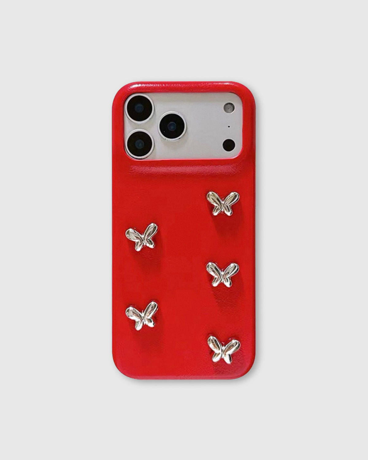 RED BUTTERFLY PHONE CASE