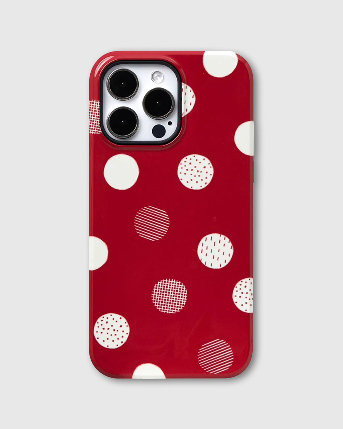 Sarung Telefon Titik Merah