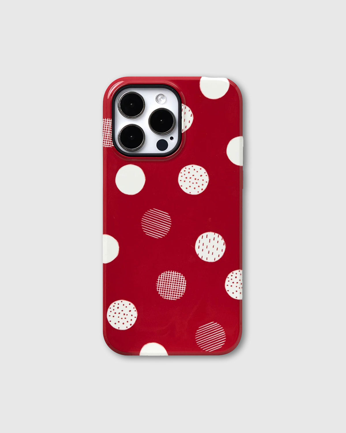 Red Polka Dot Phone Case