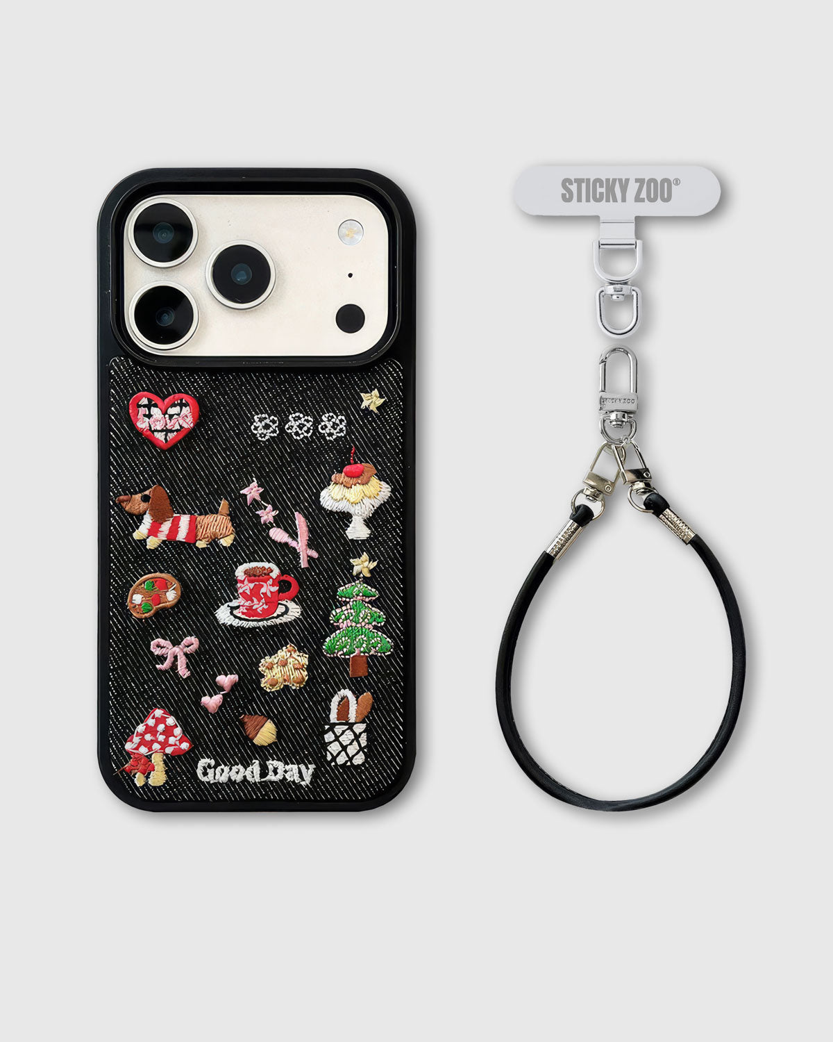 GOOD DAY ICON STRAP PHONE CASE