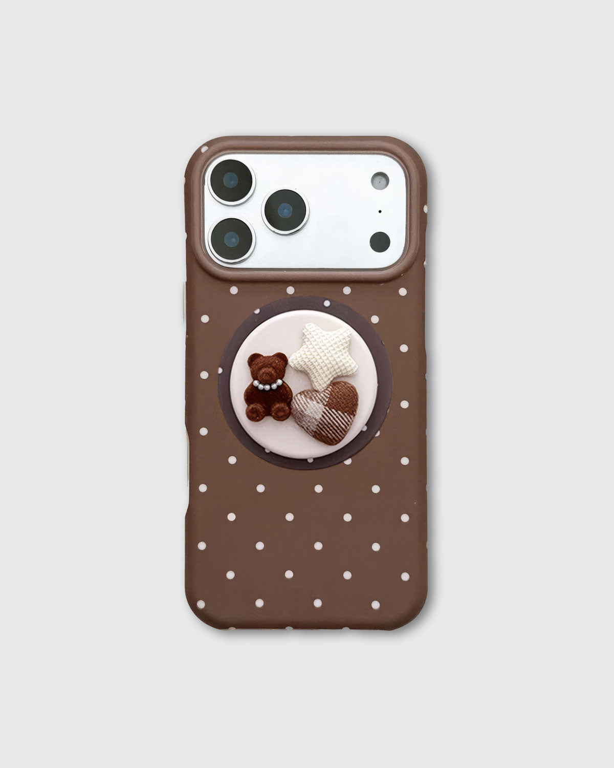 TEDDY DOT GRIP PHONE CASE
