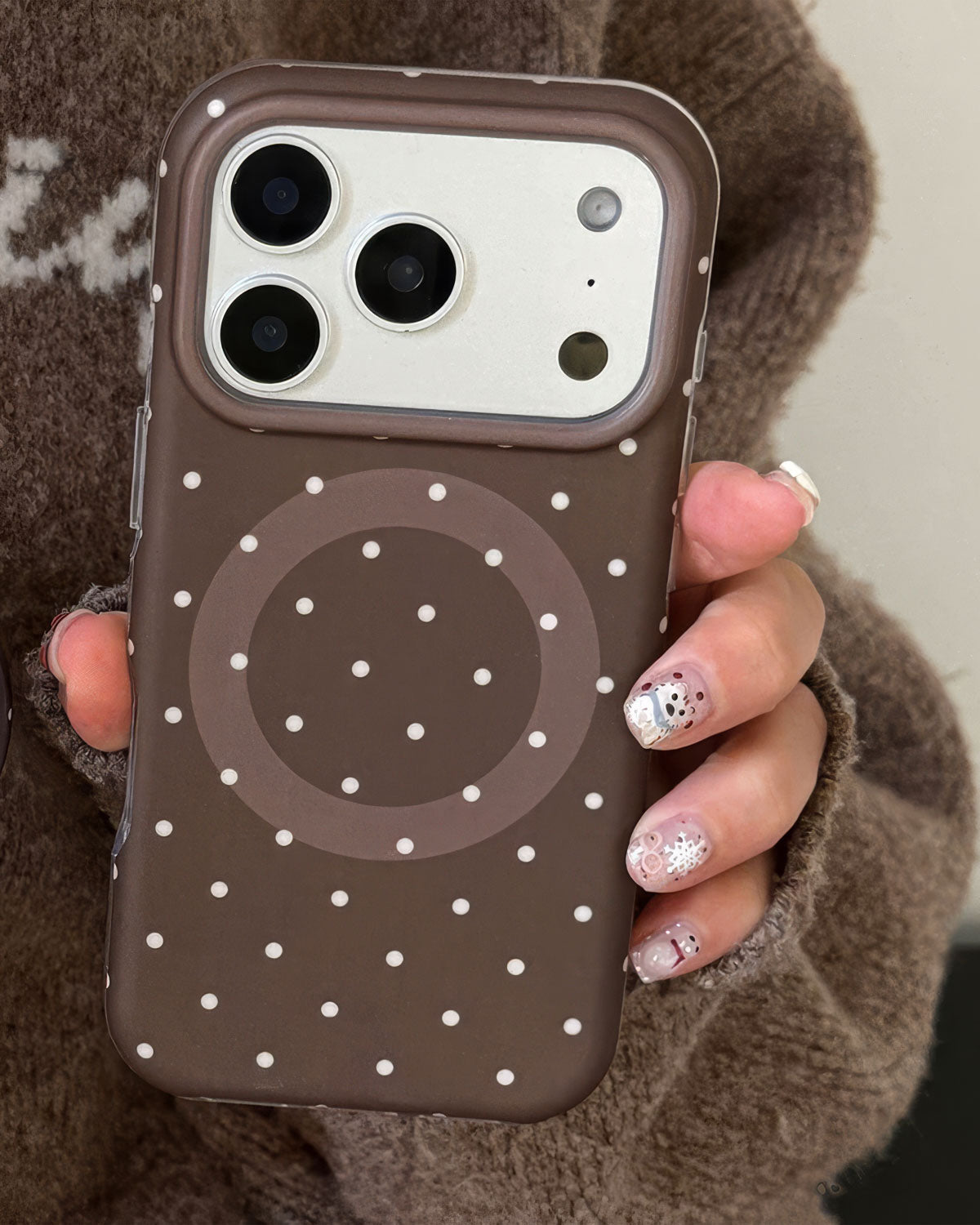 TEDDY DOT GRIP PHONE CASE