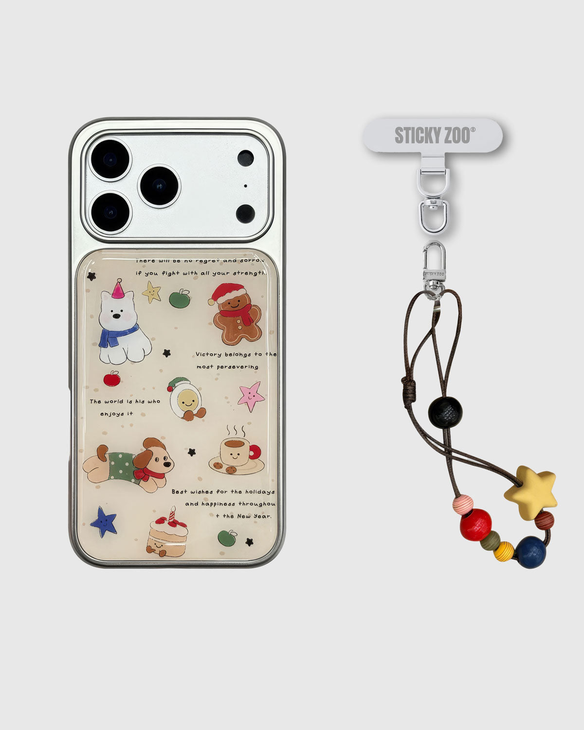 HOLIDAY JOY STRAP PHONE CASE