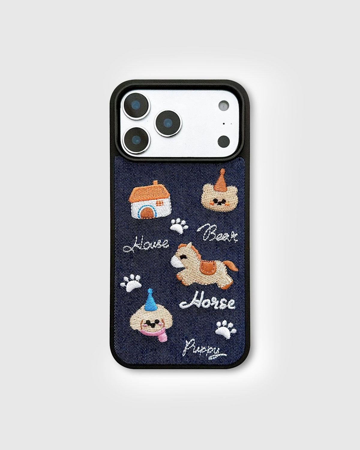DENIM STORY PATCH Phone Case