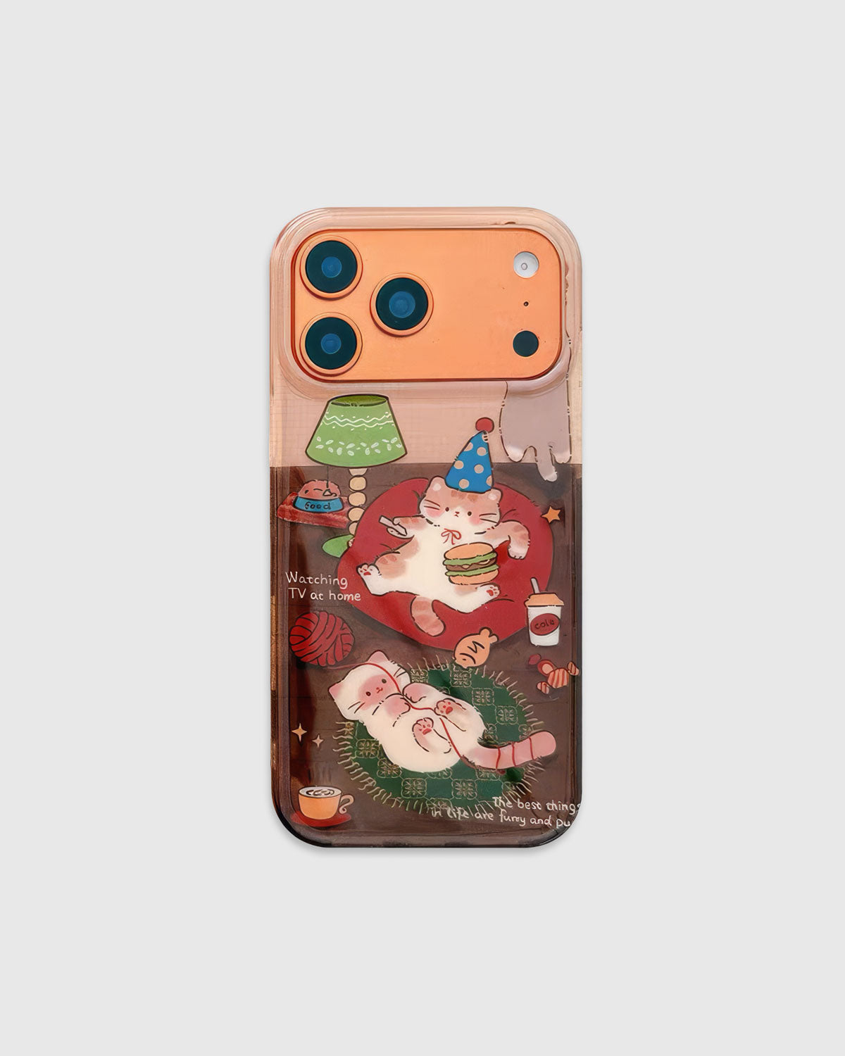 COZY CAT NIGHT PHONE CASE