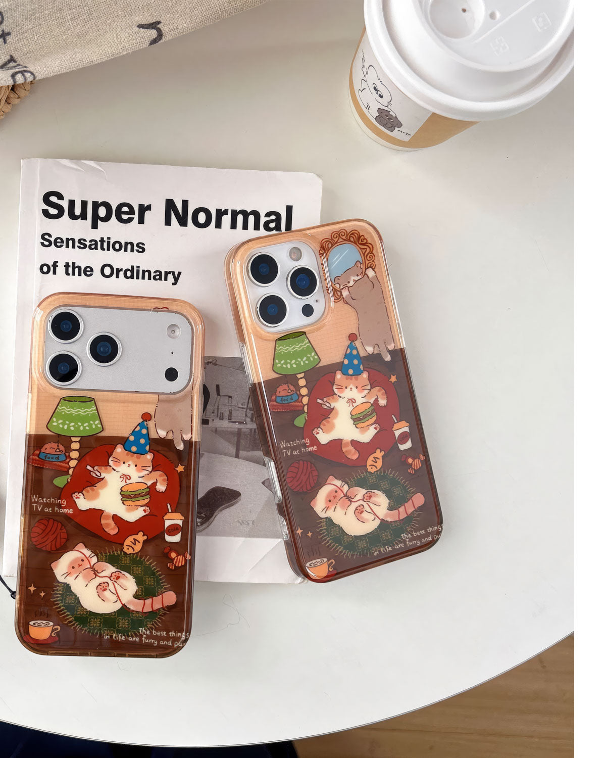 COZY CAT NIGHT PHONE CASE
