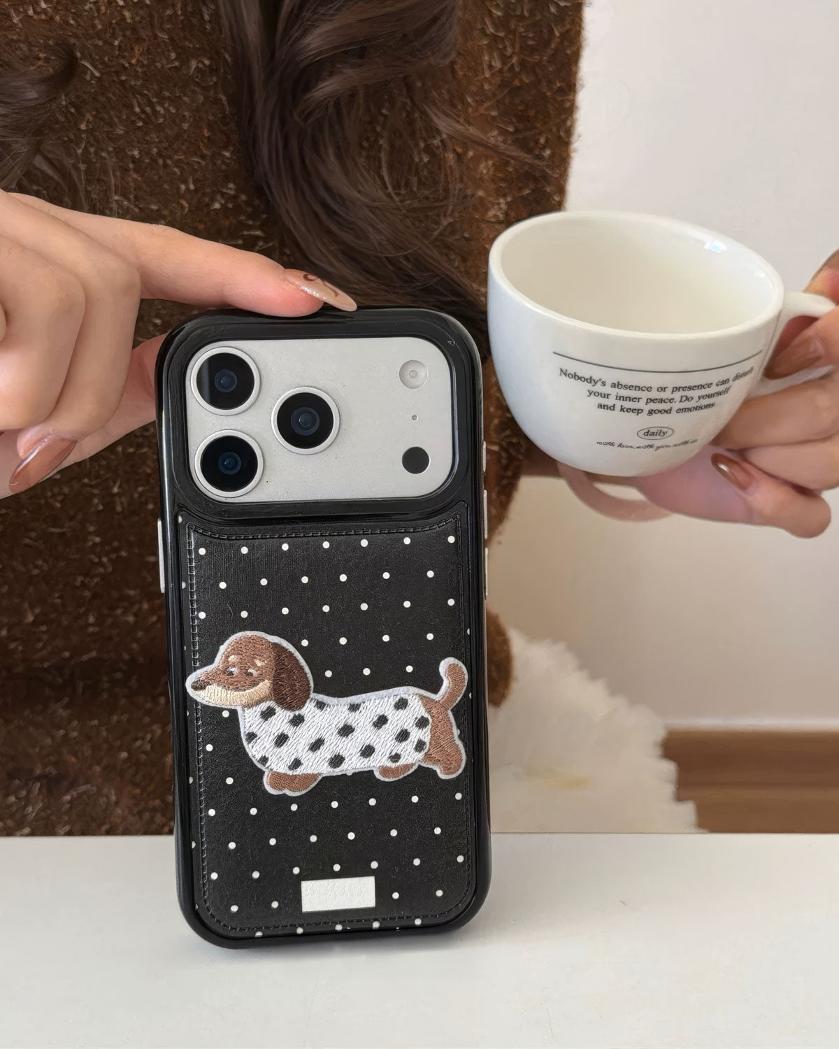 DALMATIAN DOT PHONE CASE