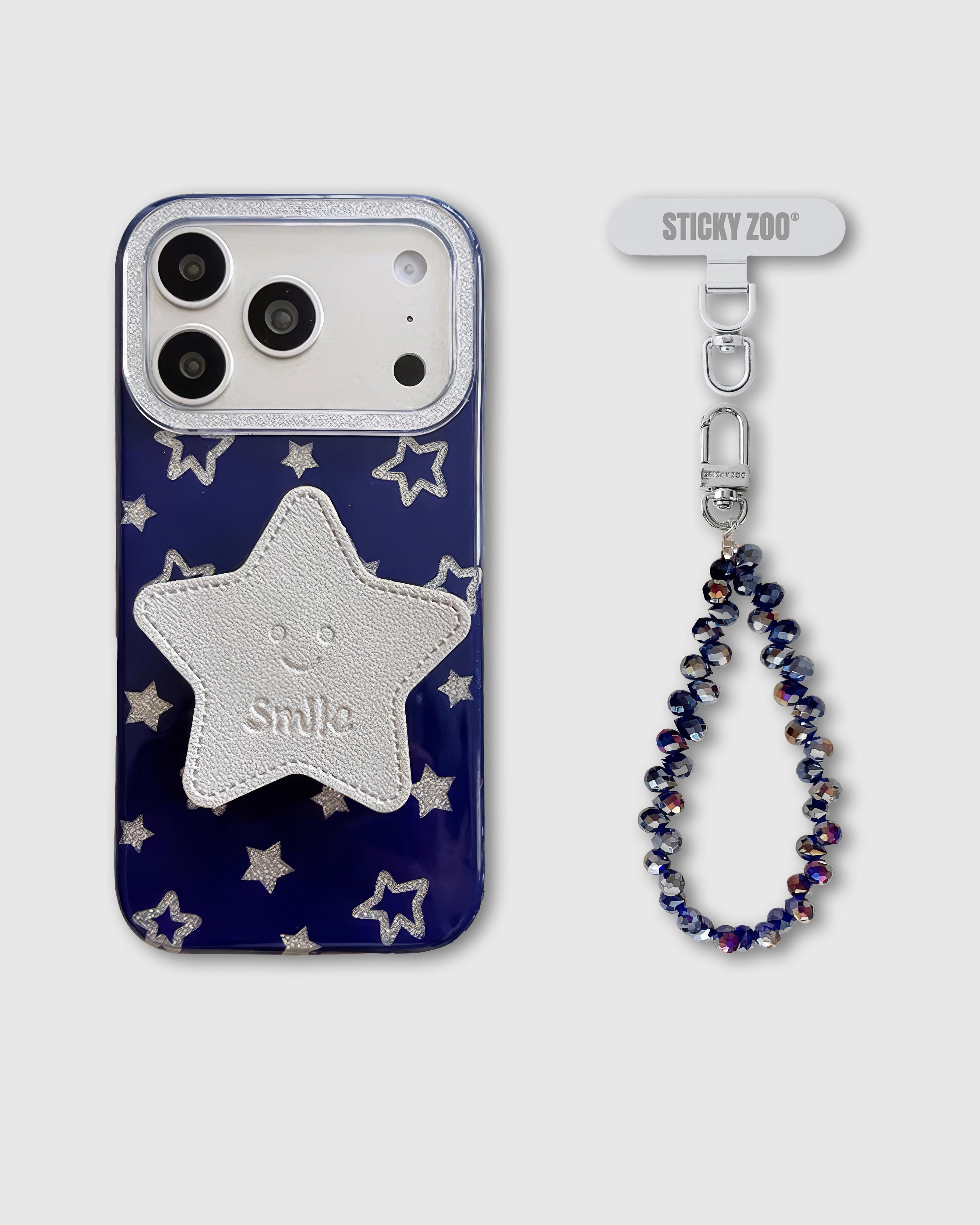 STAR SMILE STRAP PHONE CASE