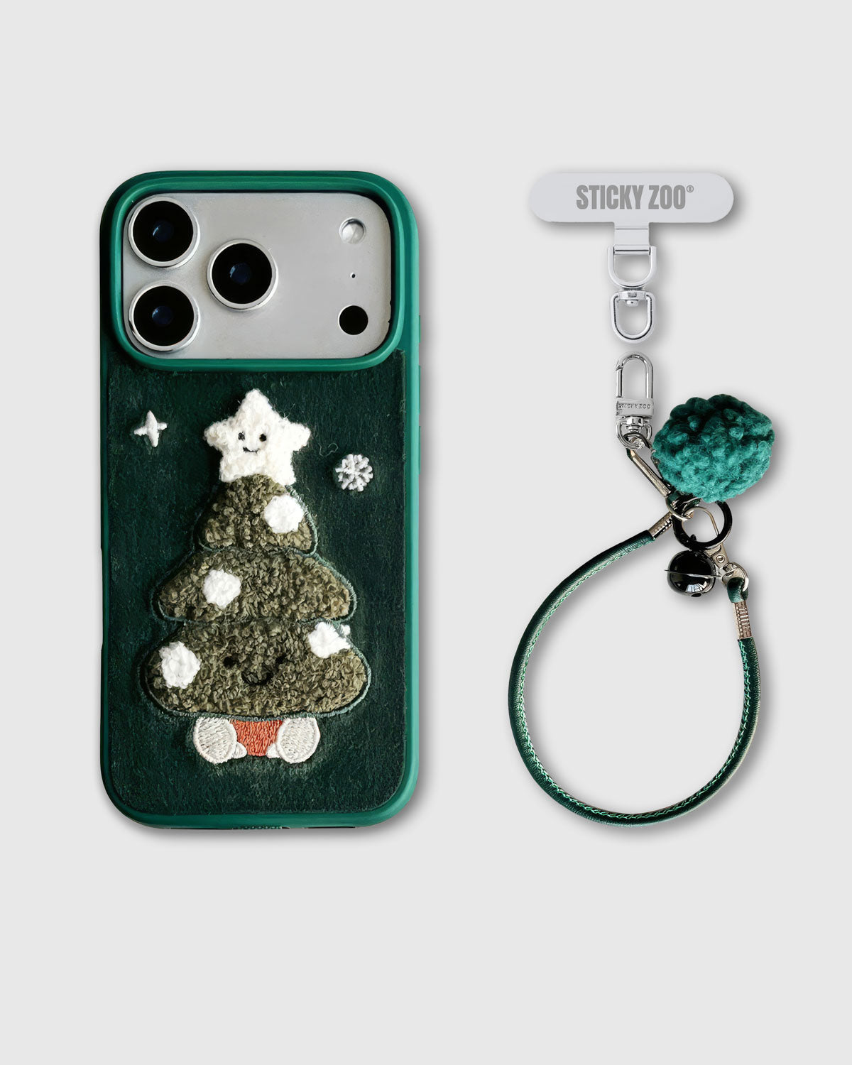 COZY TREE STRAP PHONE CASE