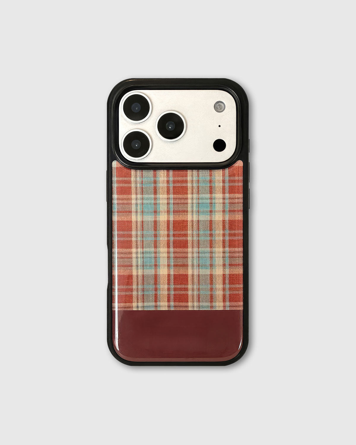 PLAID MINIMAL PHONE CASE