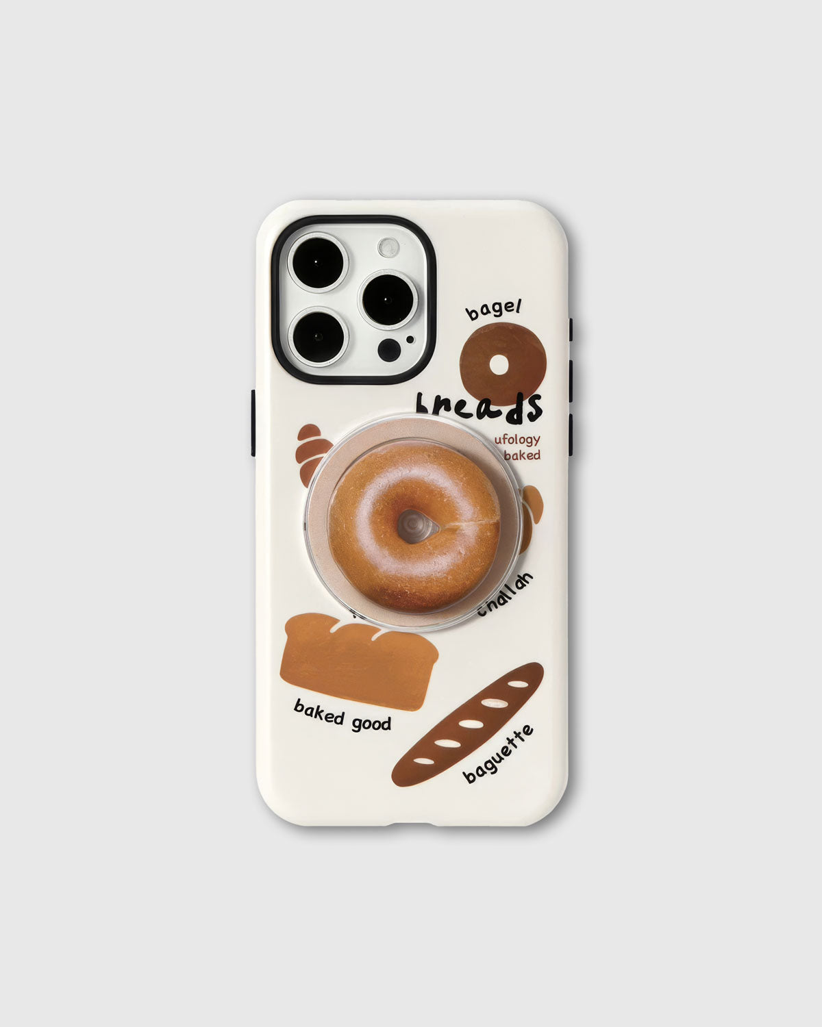 BAKERY BAGEL GRIP PHONE CASE