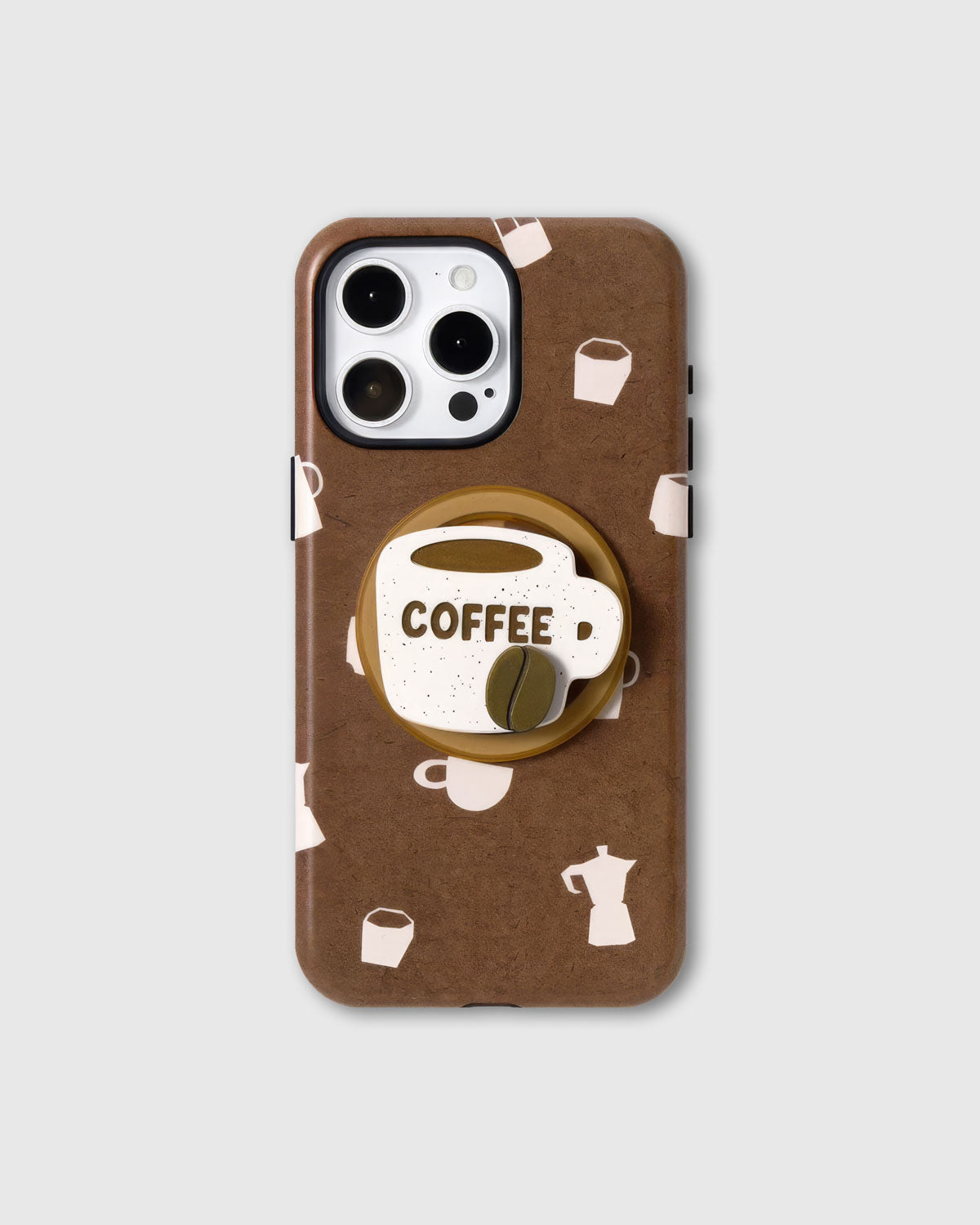 COFFEE ICON GRIP PHONE CASE