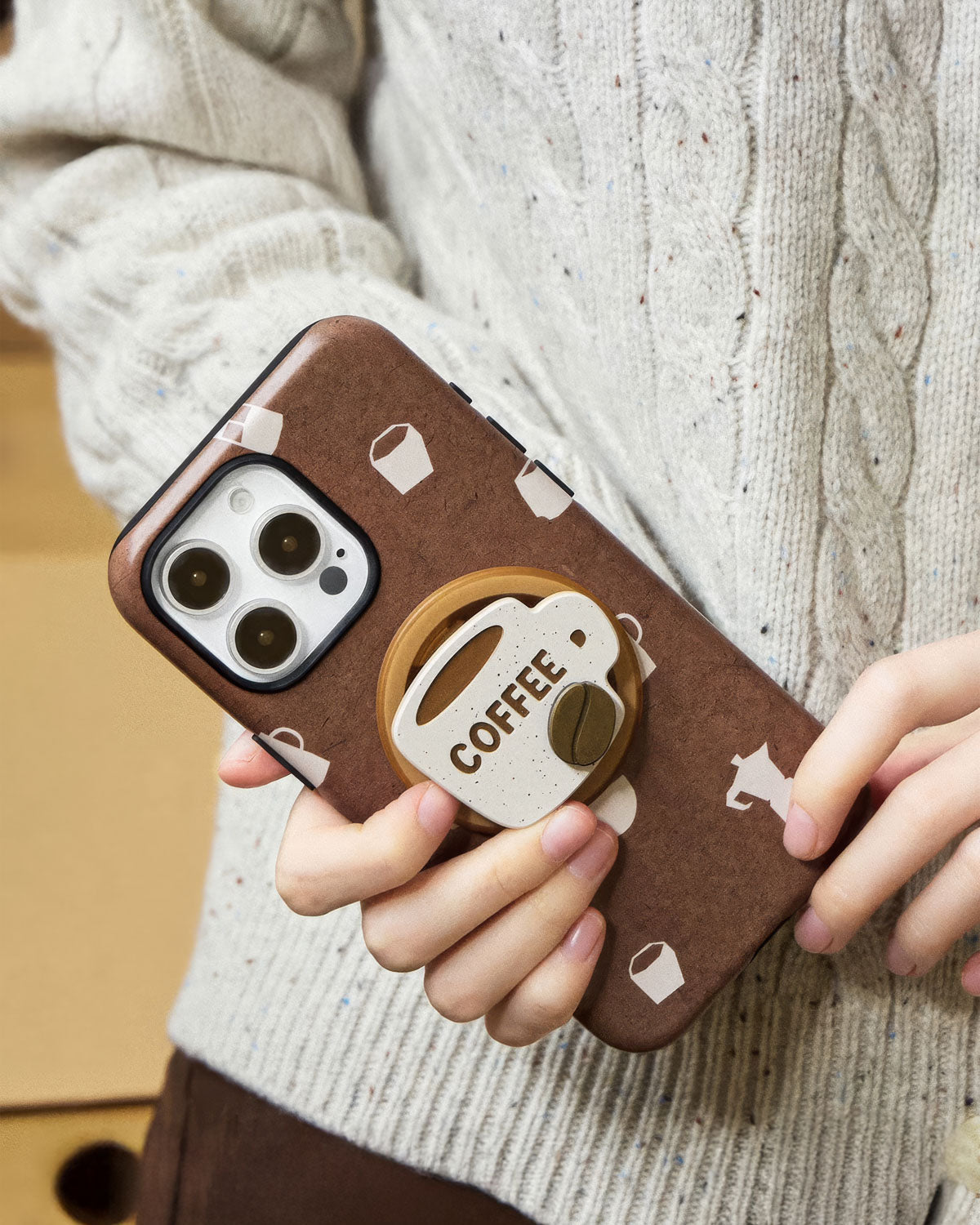 Coffee Icon iPhone Phone Case Coffee Print Grip Slim Protection Gift – STICKYZOO® Coffee Icon iPhone Phone Case Coffee Print Grip Slim Protection Gift – STICKYZOO®