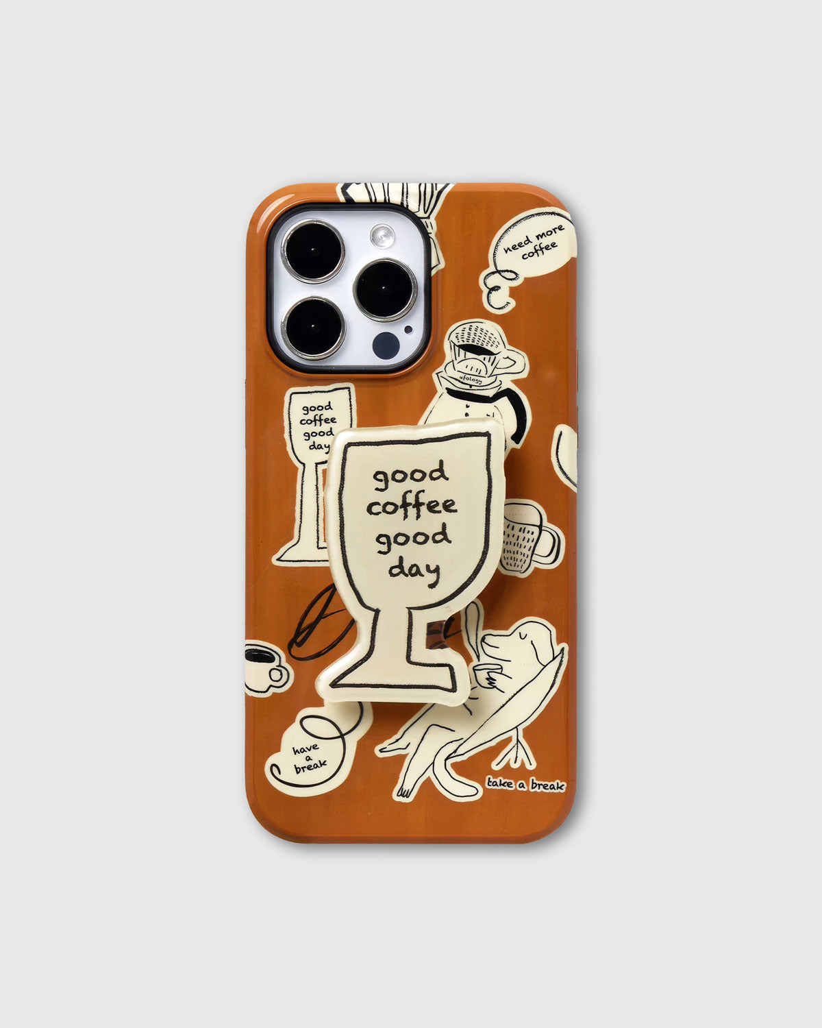 GOOD COFFEE GOOD DAY PHONE CASE