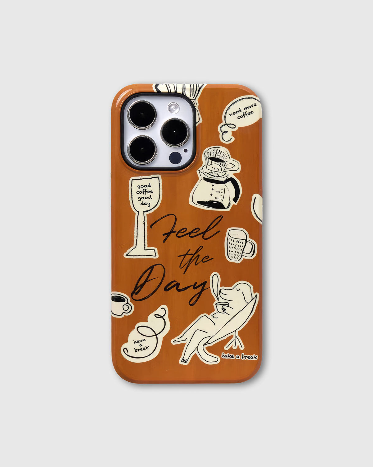 GOOD COFFEE GOOD DAY PHONE CASE