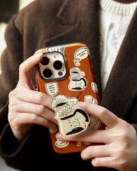 FUNDA PARA TELÉFONO BUEN CAFÉ BUEN DÍA